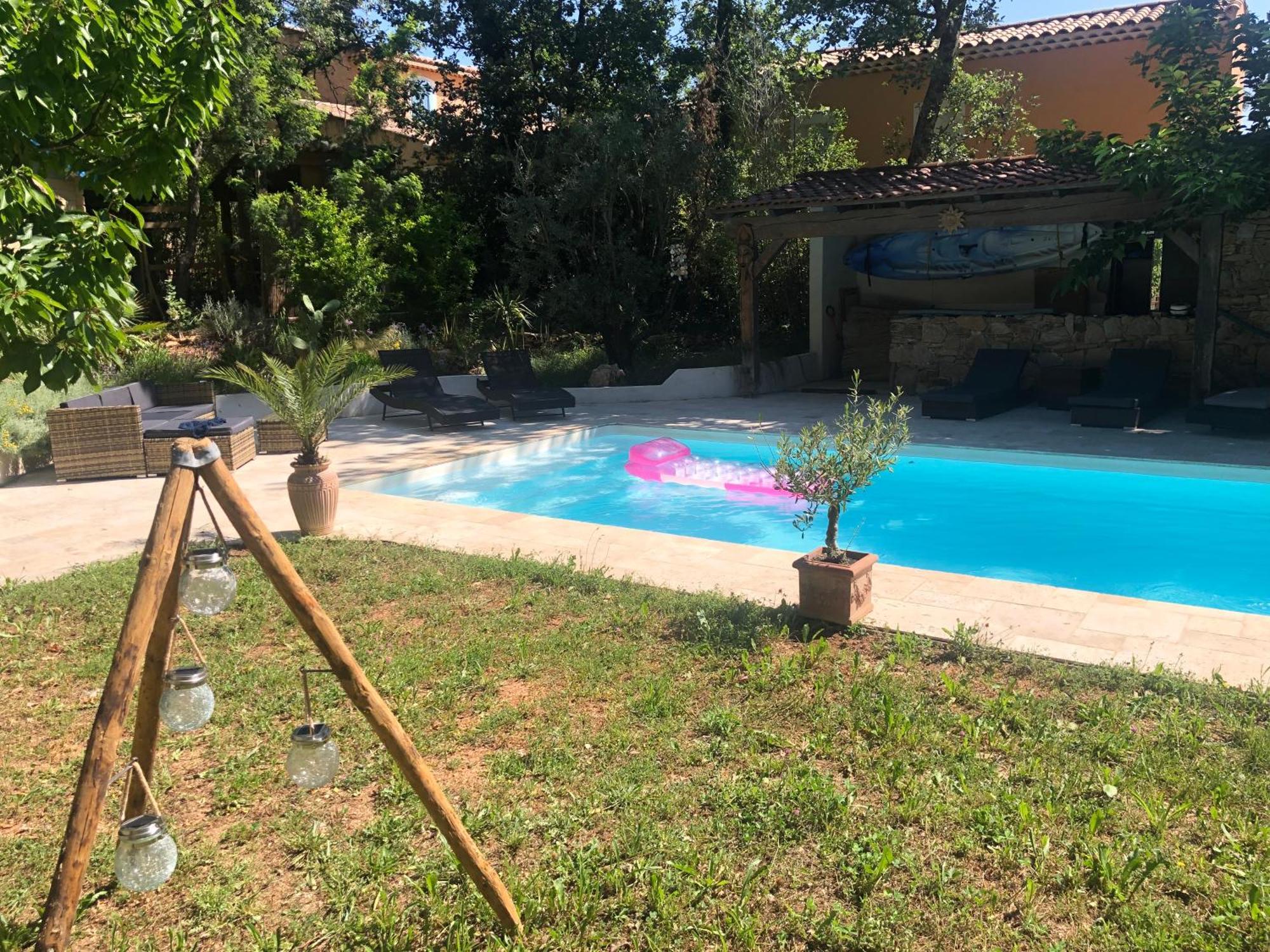 Dependance Individuelle Lägenhet Nans-les-Pins Exteriör bild